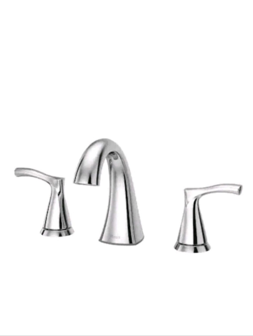Pfister Masey Faucet Polished Chrome 2-Handle 8-in Widespread